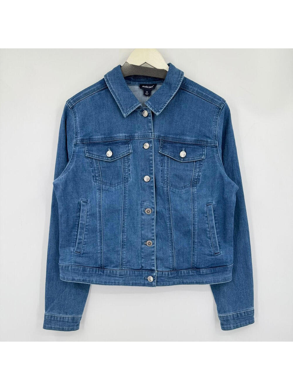 Women's Studio Park New with Tags  Blue Denim Beach Please Jacket Medium